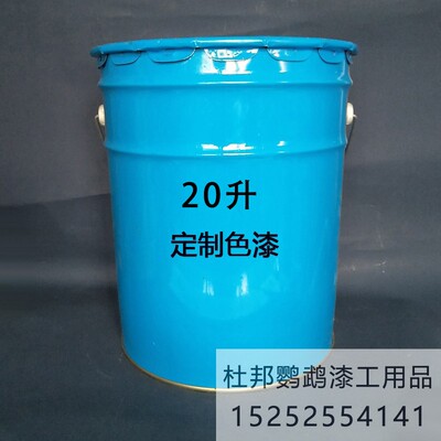 定制成品漆工程色漆n金属漆珍珠漆潘通色号RAL色卡调漆20升装