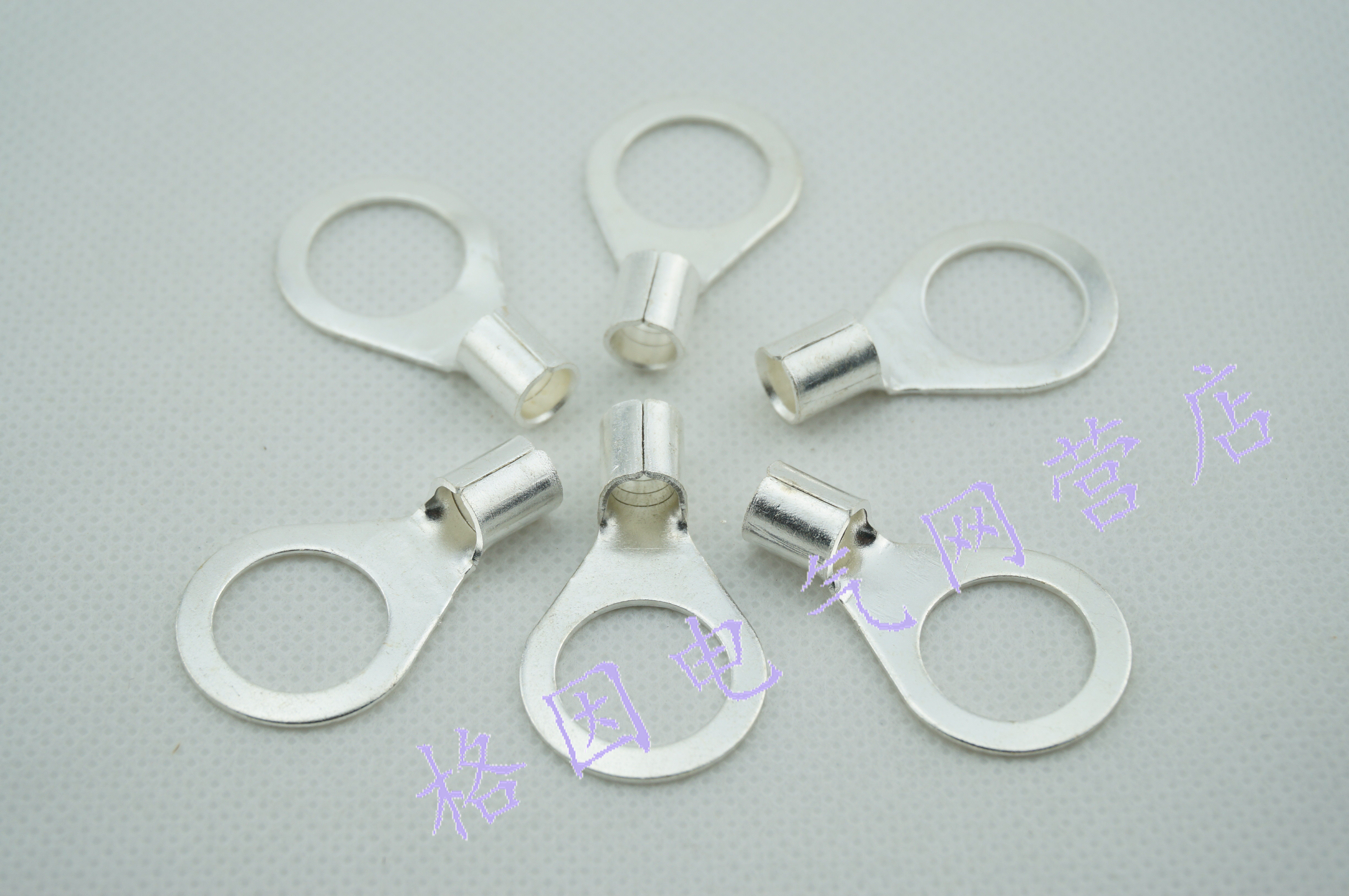 OT 10-20 接线端子 铜鼻子 圆形裸端头 法兰盘螺栓M2S0 20mm500只