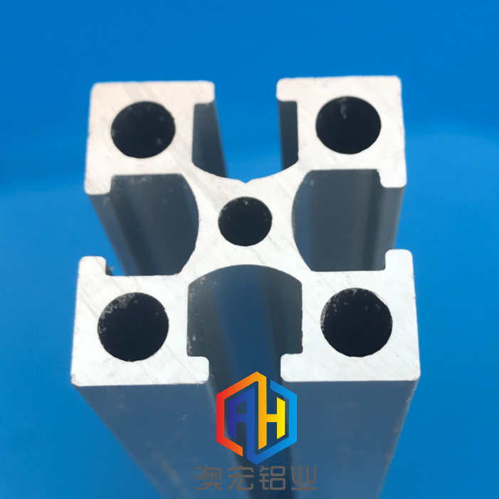 型材2.5铝材工业铝ef303u0-厚铝材工作台K流水线型材设备框架2020