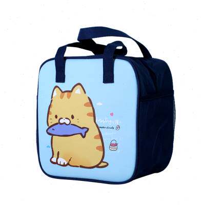 加厚铝箔保温袋h便当袋帆布大号带饭的手提袋女拎V防水便当带保温