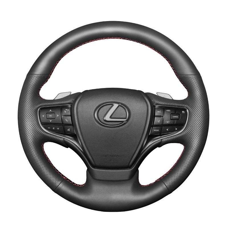 适用于雷克萨斯ES200方向盘套真皮手缝RX NX350h NX2T60 NX300把