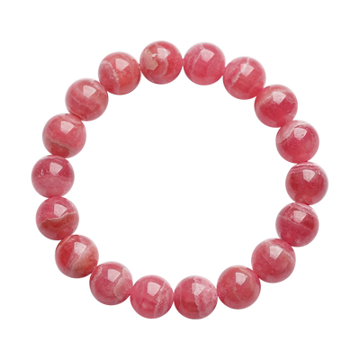 天然红纹石手链阿根廷冰种红纹石手串粉红色水晶多圈爱情之石