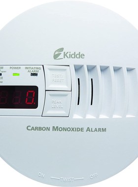 Kidde Hardwire Carbon Monoxide Alarm withO Digital Display