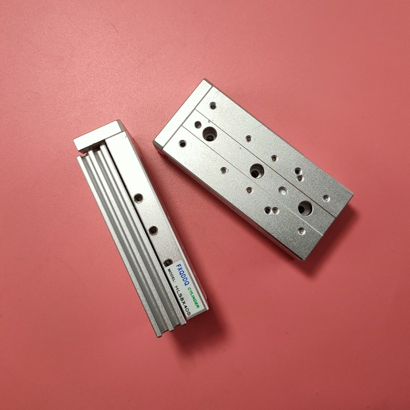 亚德客型滑台气缸 HLSL12X50SB HLSL12X75HSBS HLSL12X100SBF滑台