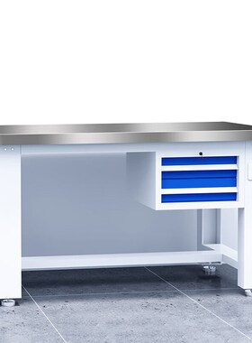 奕多美重型钳工台不锈钢桌面工作台车间维修桌1200*P750*800mm单