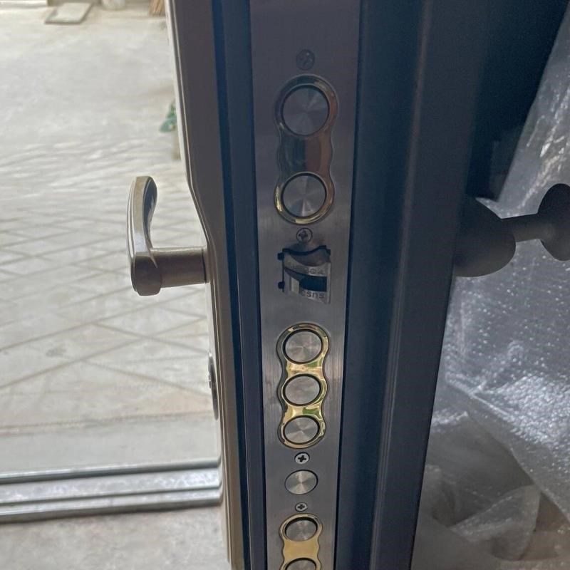 通用佳卫忠恒防盗门环形勾锁九头9柱单活双活40M *388*30霸王锁体