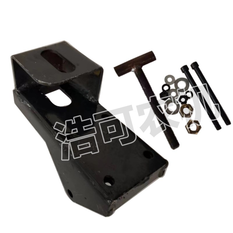 潍柴福田雷沃收割机空调压缩机支x架改装驾驶室空调支架RG60/70/8