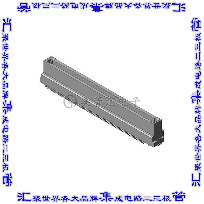 MA01R140VADBR500 板对板连接器140POSL插座外罩触点2排0.64mm表