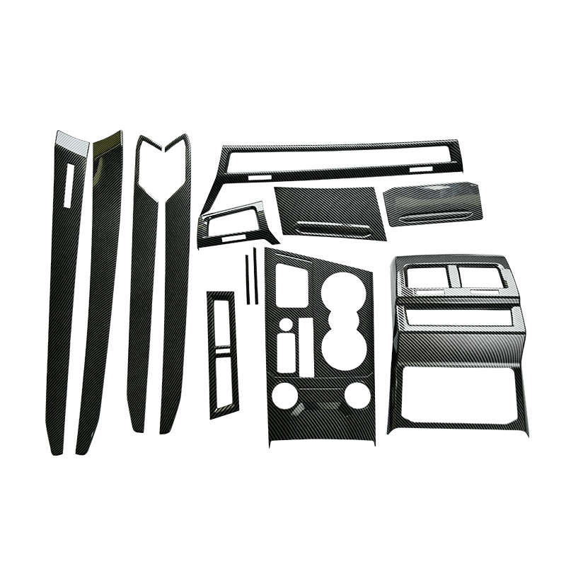 新品19-21款新途锐碳纤维中控排挡车K门水杯挡位框内饰贴片改