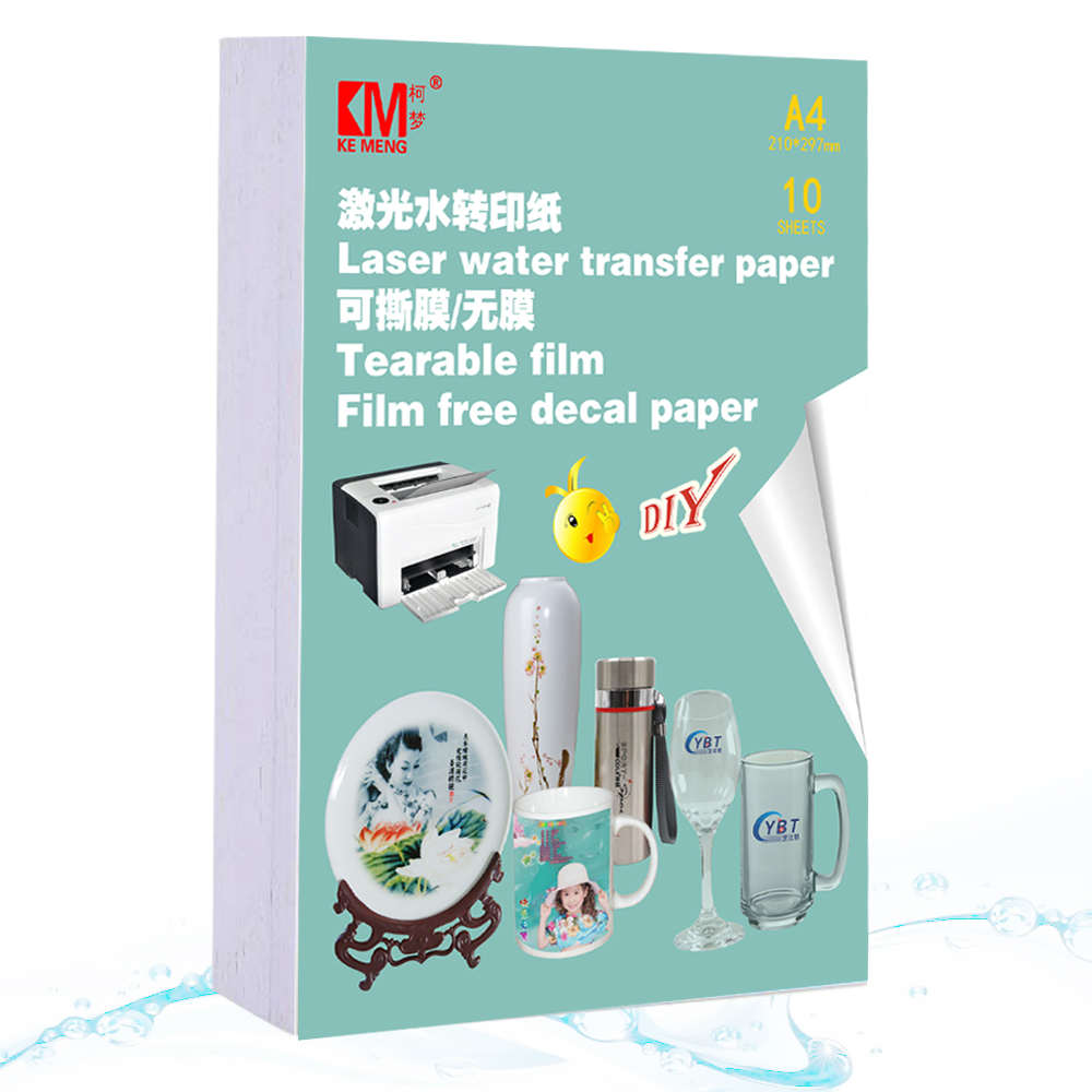 转印纸转印纸膜水 m膜可打印贴花水水纸膜柯撕无纸转印激光转印梦