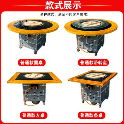 【4038人收藏】地锅鸡灶台燃气柴火鸡专用灶商用大锅台户外移动铁