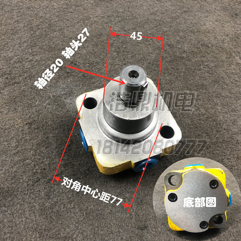 ca6140车床油泵r12-1叶片式润滑泵 车床齿轮泵 cak5085叶片泵