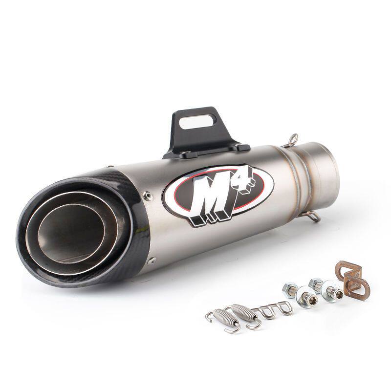 改装摩托车排气管通用永源350 小忍者 鬼火踏板车 R3/R6通用