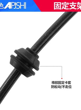 刹车油管17-20款别克GL8改装卡钳分泵制动软P管定做前后左刹车钢