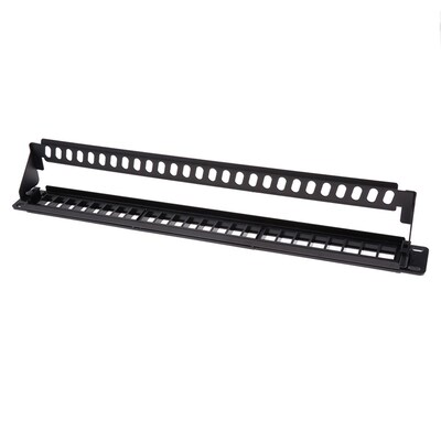 Thicakened Unshielded Keystone Jack 24-Port Patch Panel with