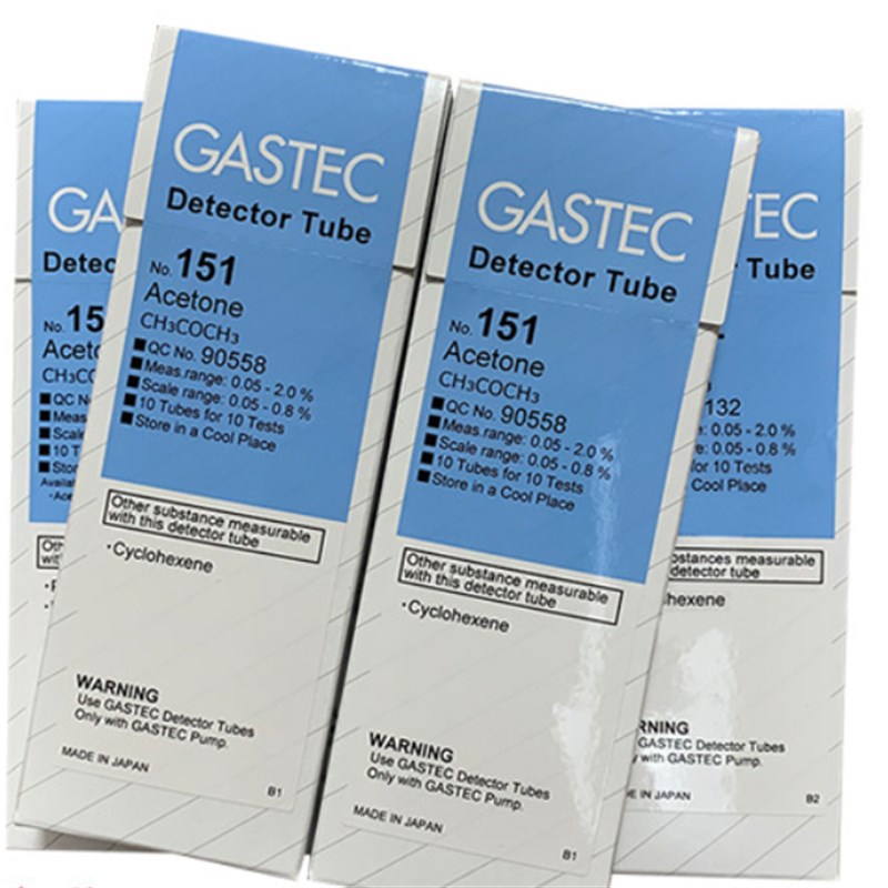 GASTEC丙酮气体检测管151L 快速检知管 CLH3COCH3便携式测试管