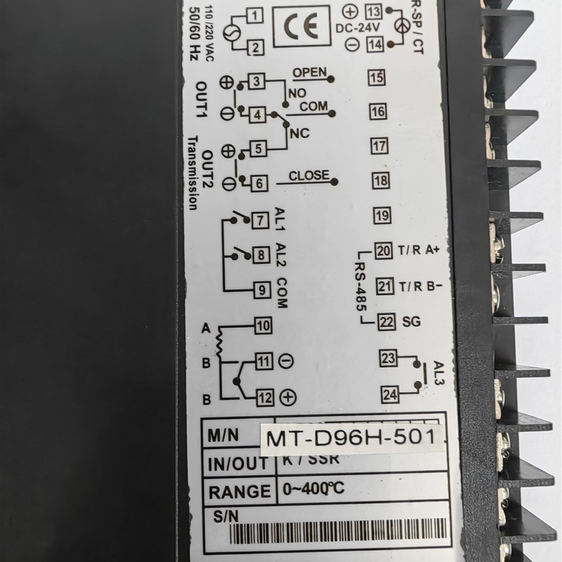 MTAI MT-D96H MT-D96H-501 台湾温控控制马达 MTD96H 继电器.pt10