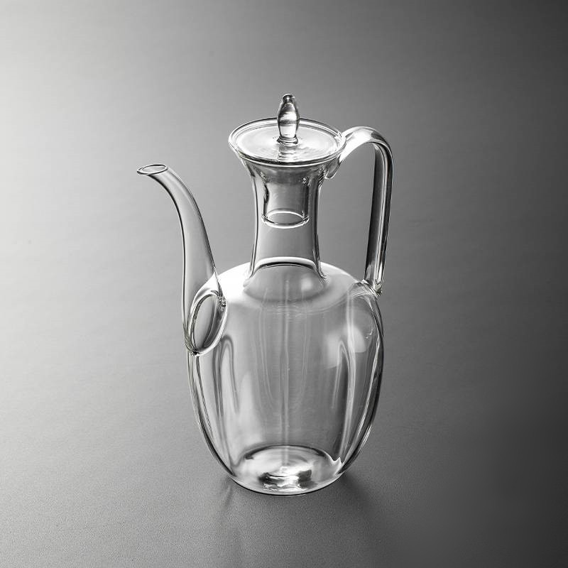玻璃执壶b仿宋贵妃泡茶器茶壶B绿茶茶具透明烧水壶单壶家用套装