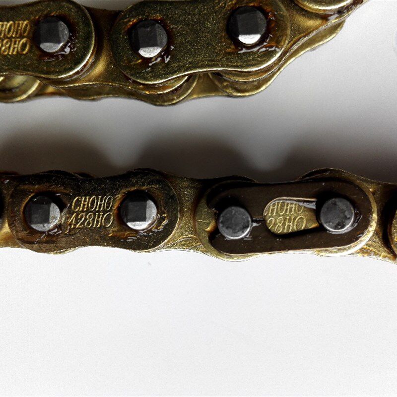 征和油封金链条428H 132L节 摩托车油封链条