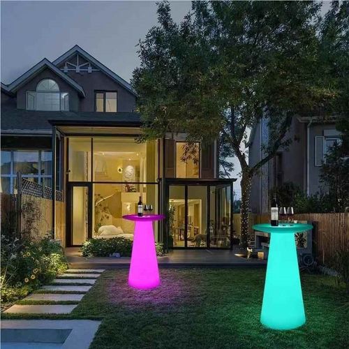 娱乐发酒吧台茶简约118蘑桌x子网红户外光就会高脚菇桌椅清吧散台