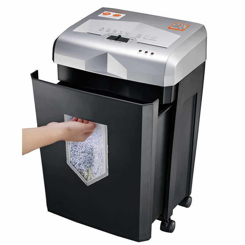 盆景319碎g纸机高能办公家用粉碎机连续碎40分钟颗粒状23L