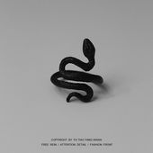 特别酷 暗黑可调节戒指冷淡风高级简约指环个性 ins戒指小众设计