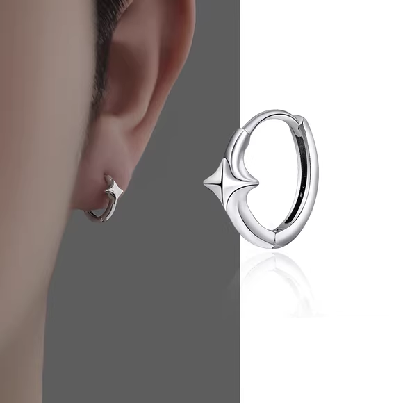 耳环2025新款爆款男士简约耳饰