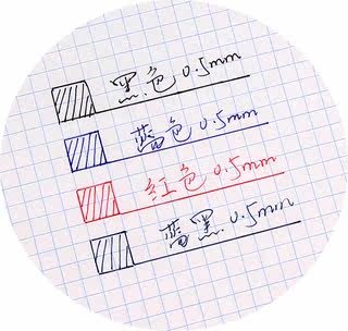 日本ZEBRA/斑马JF-0.5笔芯黑按动适用JJ15中性笔芯学生用水笔替芯