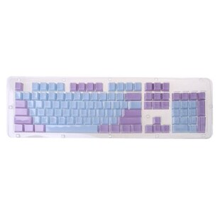 PBT 104 KeyCaps Transluceent for Shot Backlit cherry Double