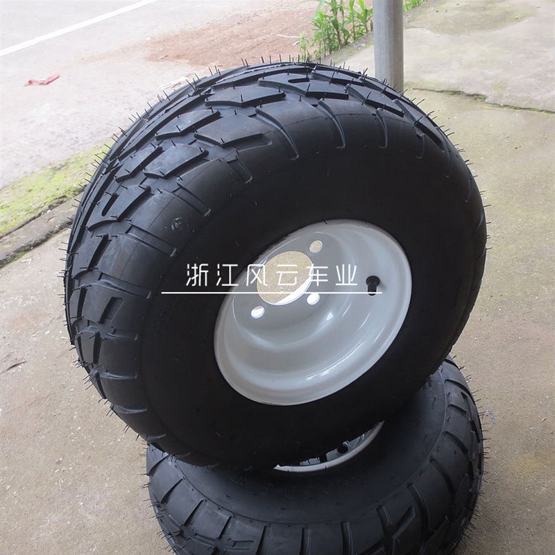 改装卡丁车配件沙滩车18X9.u50-8寸公路轮胎配高尔夫球车101.6轮