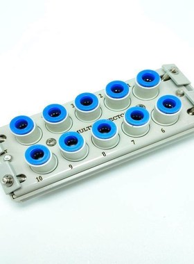 KDM20气动多管对接式接头连接管子公y母头整套KDM20-06/KDM10-04/