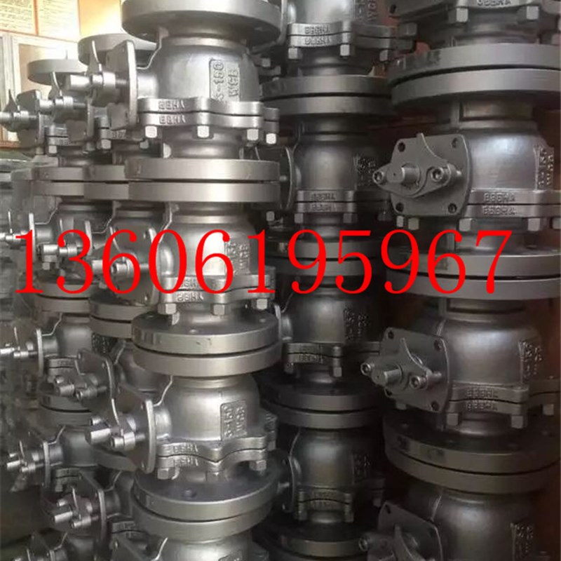 Q41F-150LB美标碳铸钢WCB法兰球阀1/2 3/4 11/4-12Z寸手动软密封