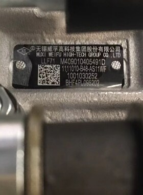 解放动力柴油泵燃油泵高压油泵叉车泵:1E111010-B48-AS11WF