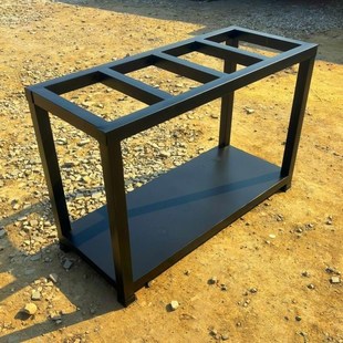 大型鱼缸架子整体焊接高承重双层A鱼缸架支架上虑底滤包邮金属钢