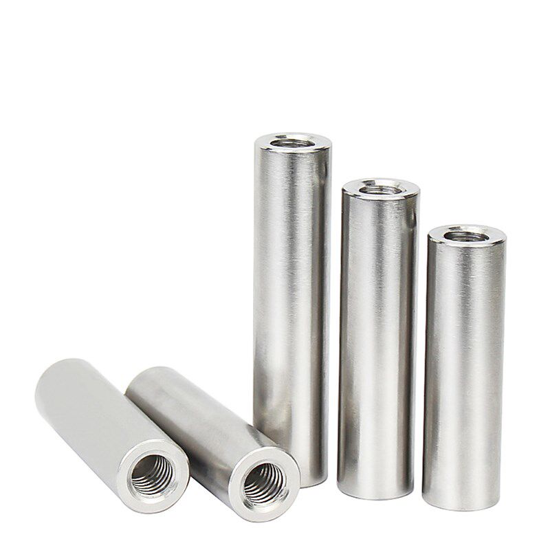 304不锈钢双头内螺纹圆柱销,两端支撑柱连杆导柱OM4M5M6M8M10