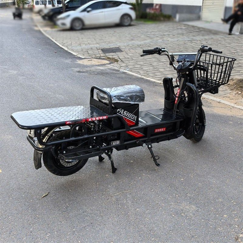 新款载重王大平板铁架子q3c大证国标大力神爬坡运货长跑电摩电瓶