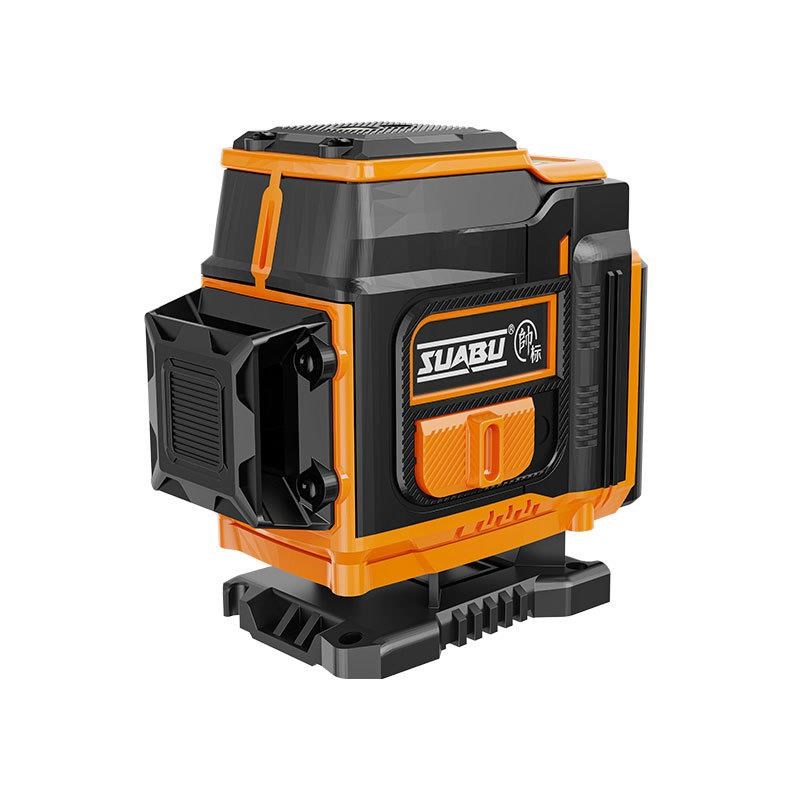 帅标绿光12线强光水平仪新品y激光红外线高精度户外贴墙自动水平