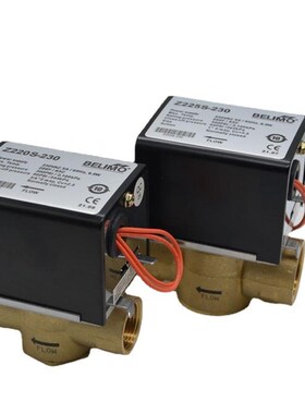 厂家电动二通阀 风机盘管Z215S开N关执行器电动二通阀