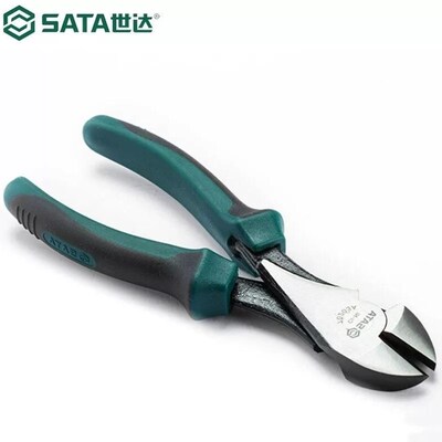 SATA工具钳子70202A70201A70203A斜嘴钳斜口钳偏.嘴钳5-7