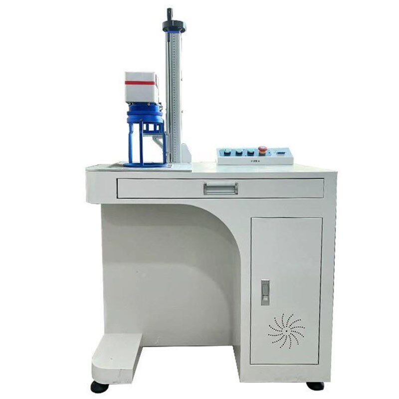 鸿济数控加工g定制光码纤激光标机喷金属配件打打FS15W标设备