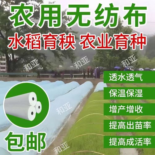 农用无纺布育苗水k稻育秧专用无纺布果蔬种子育秧无纺农用保湿膜