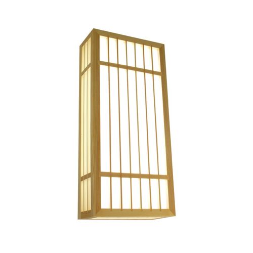 style solid wood color wall lamp and LED light Ssource of be