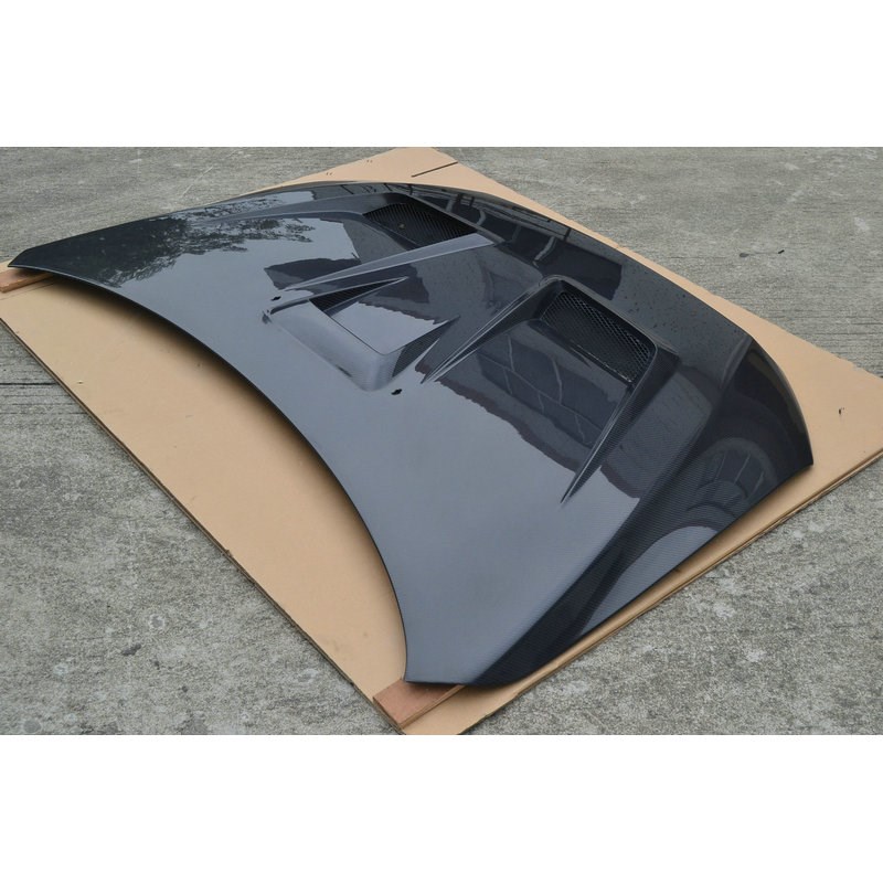 适用于三菱EVO10代/翼神碳纤维改装专用L开孔款机盖机头盖引擎盖
