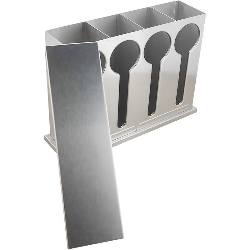 大容量龟壳勺 长柄勺 拉面勺子 汤勺不锈钢收Q纳盒 餐厅食堂适用