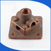 避雷针底座 120mm2 防雷接地 多功能避雷针底座 纯铜避雷针底座