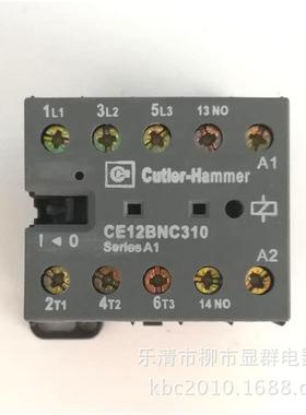 Cutler-Hammer微型接触器/中间继电器CE12BNC310
