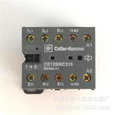 Cutler-Hammer微型接触器/中间继电器CE12BNC310