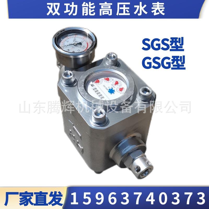 煤层高压水表ZGS/SGS/SGZ双功能高压注水表16/25MPA高压水表