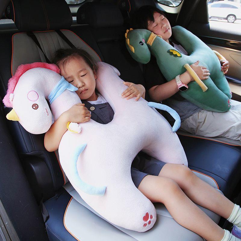 儿童汽车靠枕车上睡觉车载神器头枕后座安全带护颈后排长途车枕头