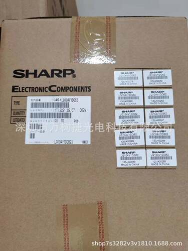 LQ104V1DG62Sharp10.4inch640*480VGA注塑温控车床工业屏高亮宽温